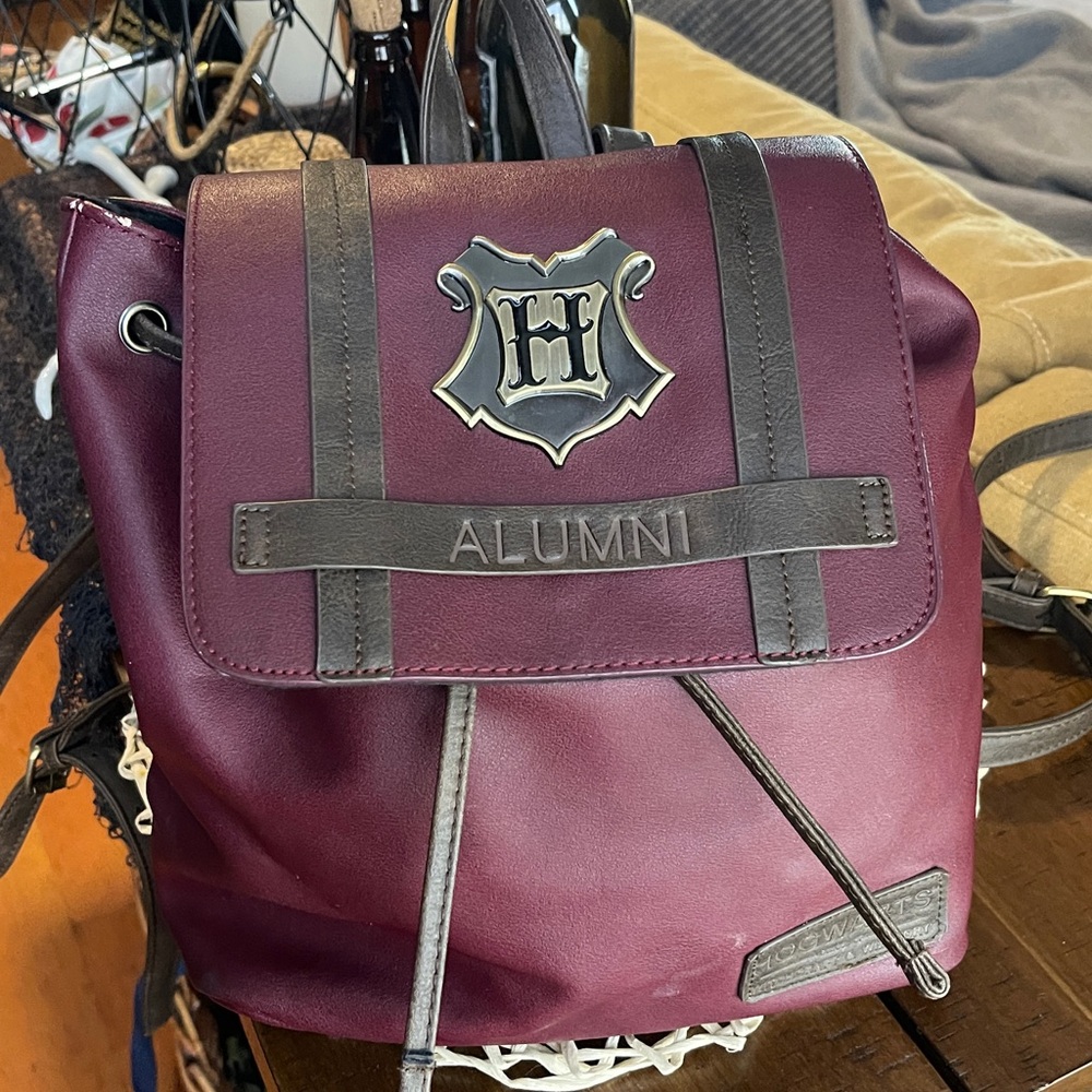 Harry Potter Alumni Burgundy Backpack